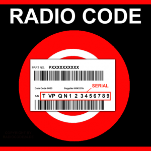 Chrysler Continental Radio Code