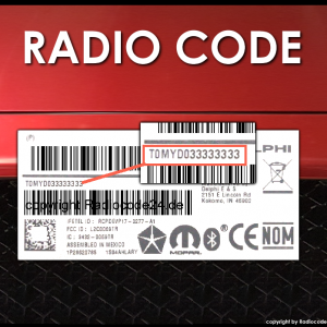 Delphi Chrysler Radio Code